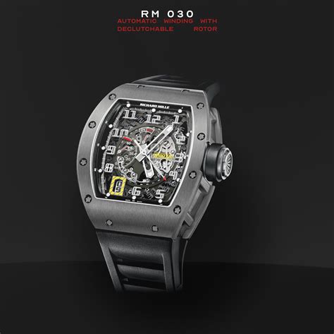 RM 030 : Watch Automatic Winding with Declutchable .